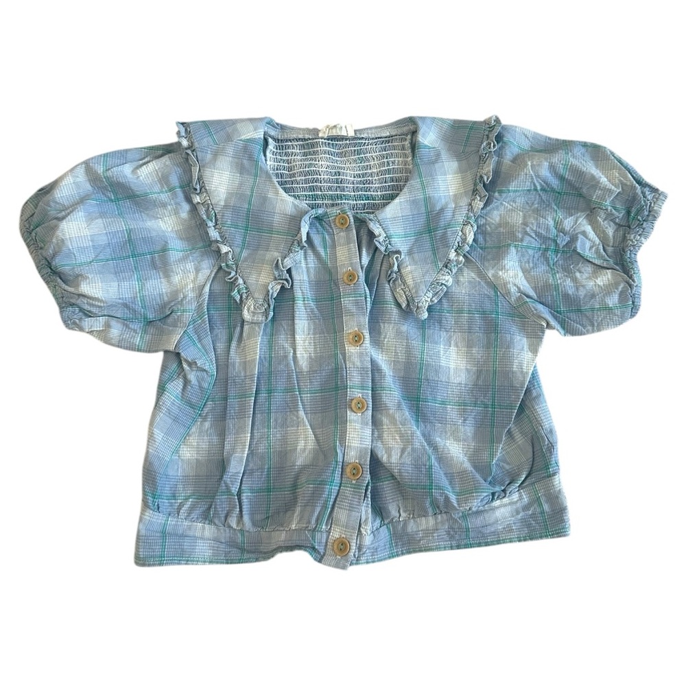 Finding Foxtale Picnic Plaid Top